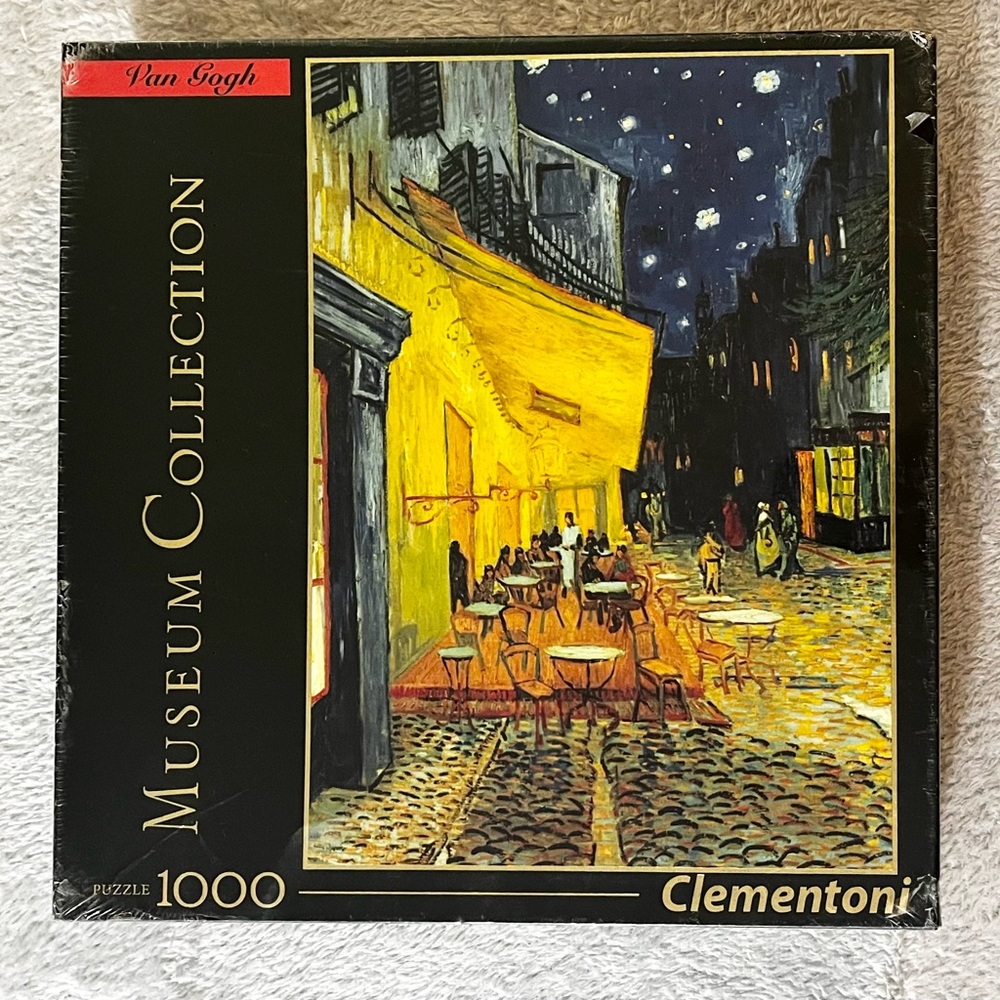 Cafe Terrace at Night by Van Gogh 1000 Piece Jigsaw Puzzle Clementoni New